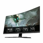 GIGABYTE M32UC, 31.5 Inch (71.12 Cm) LCD Gaming Monitor (Black) - (M32UC)