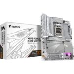 Gigabyte X870 AORUS ELITE WIFI7 ICE AM5 DDR5 ATX Motherboard (White) - (X870-AORUS-ELITE-WIFI7-ICE)