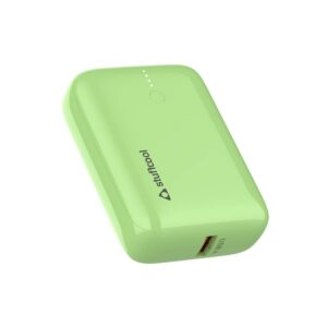 Stuffcool Palm QC-Pd 10000 Mah Green Colour Power Bank