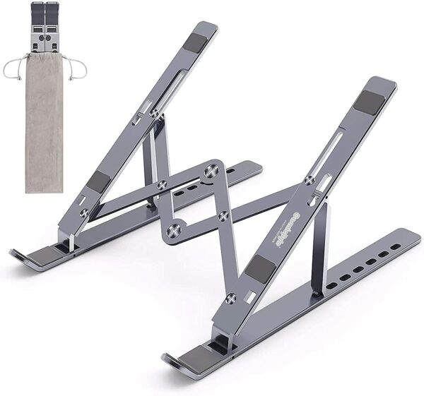 Cosmic Byte Adjustable Aluminum Portable Laptop Rack Stand