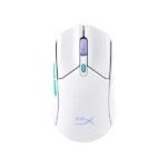 HYPERX Pulsefire Haste 2 Core Wireless Ambidextrous Gaming Mouse (8R2E7AA) (3200 DPI / 6 Macro Buttons) (White) - (8R2E7AA)