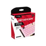 HyperX PBT Keycaps Full Key Set, Double Shot PBT Material, English (US) Layout, 104 Keys (Pink) - (519T9AA#ABA)