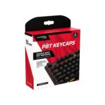 HyperX PBT Keycaps Full Key Set, Double Shot PBT Material, English (US) Layout, 104 Keys (Black) - (519P1AA#ABA)