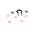 HyperX Pudding Keycaps Full Key Set – PBT (Pink) - (644H7AA#ABA)