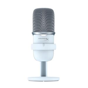 HyperX SoloCast USB Microphone (White) (IMG Variety Infotech)