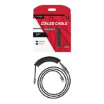 HyperX USB-C Coiled Cable (Gray) - (6J678AA)