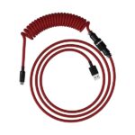 HyperX USB-C Coiled Cable (Red-Black) - (6J677AA)