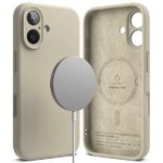 Ringke iPhone 16 Plus Back Cover case | Silicone Magnetic - Stone