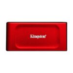 Kingston XS1000R 1TB External SSD – USB 3.2 Gen 2, Up to 1050MB/s, Portable Red Design.
