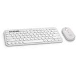 Logitech Pebble 2 Wireless Keyboard and Mouse Combo For Mac (White) - (920-012201)
