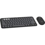 Logitech Pebble 2 Wireless Keyboard and Mouse Combo For Mac (Tonal Graphite) - (920-012192)