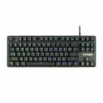 Cosmic Byte CB-GK-34 Firefly Hot Swappable Per-Key RGB Ten-Keyless Keyboard with Outemu Red Switch, Macros, Software (Black)