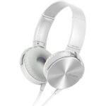 Sony MDR-XB450 Wired On Ear Headphone White