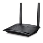 TP-Link TL-MR100 300Mbps 2.4GHz Wireless N 4G LTE, Wi-Fi N300, Plug and Play, Parental Controls, Guest Network, with Micro SIM Card Slot, WiFi Router, Black - Image 2