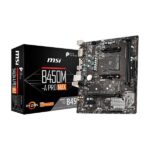 MSI B450M-A Pro Max AMD AM4 DDR4 Motherboard - (B450M-A PRO-MAX)