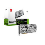 MSI GeForce RTX 4070 Ti SUPER 16G VENTUS 2X WHITE OC - (RTX-4070-Ti-SUPER-16G-VENTUS-2X-WHITE-OC)