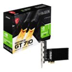 MSI GT 710 2GD3H 4HDMI 2GB Graphic Card - (GT-710-2GD3H-4HDMI)