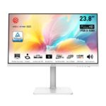 MSI Modern MD2412PW 24 Inch Fhd Ips Monitor (White) - (MODERN-MD2412PW)