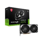 MSI RTX 4070 VENTUS 2X E 12GB OC Graphics Card