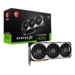 MSI RTX 4090 Ventus 3X E OC 24GB Graphics Card - (RTX-4090-VENTUS-3X-E-24G-OC)