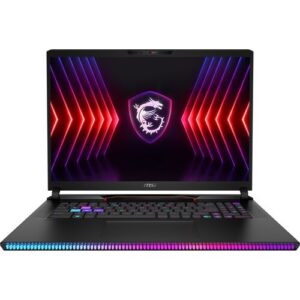 MSI Raider GE78HX 14VIG 17 Inch i9-14900HX DDR5 RAM 32GB (16*2) 2TB NVMe PCIe Gen4x4 SSD RTX 4090