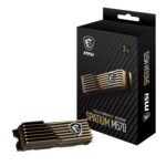 MSI SPATIUM M570 PCIe 5.0 NVMe M.2 2TB Internal SSD - (SM570N2TBHSM570N2TBH)