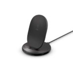 Belkin BoostCharge Wireless Charging Stand With 15W Charging Speed, Black