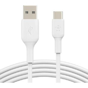 Belkin BoostCharge Android Certified PVC USB-A to USB-C Cable 1 Meter Optimal Charging