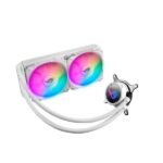 ASUS ROG Strix LC 240 RGB CPU AIO Liquid Cooler, White - (ROG-STRIX-LC-240-RGB-WE)