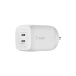 Belkin BoostCharge Wall Charger Adapter With 65W Charging Speed, White