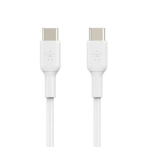 Belkin BoostCharge Android Certified PVC USB-C to USB-C Cable 1 Meter Fast Charging