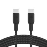 Belkin BoostCharge Android Certified Braided 100W USB-C to USB-C Cable 2 Meter Fast Charging