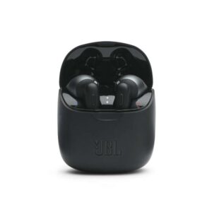 JBL Tune 225 TWS True Wireless In Ear Earbud - JBL Pure Bass Sound, Bluetooth, 25H Battery, Dual Connect, Native Voice Assistant (Black)