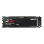 Samsung 980 Pro 1TB M.2 NVMe Gen4 SSD – Black