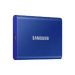 Samsung T7 Portable SSD 1TB Up to 1,050MB/s USB 3.2 Gen 2 (10Gbps, Type-C) External Solid State Drive (Portable SSD) Blue (MU-PC1T0H)