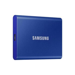 Samsung T7 Portable SSD 2TB Up to 1,050MB/s USB 3.2 Gen 2 (10Gbps, Type-C) External Solid State Drive (Portable SSD) Blue (MU-PC2T0H)