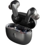 Skullcandy Rail ANC in-Ear Noise Cancelling Wireless Earbuds, Multipoint Pairing,38 Hr Battery, Microphone, Works with iPhone Android and Bluetooth Devices- Black