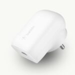 Belkin BoostCharge Wall Charger Adapter With 30W Charging Speed, White