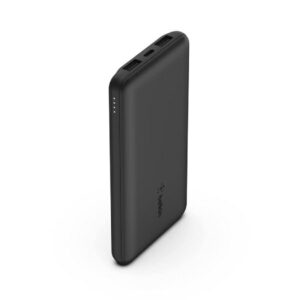 Belkin BoostCharge 10,000 mAh Power Bank With 15W Charging Speed, Black