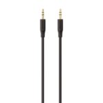 Belkin Aux Cable 2 Meter Cable Gold Platted, Black