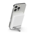 Belkin BoostCharge 5000 mAh MagSafe Wireless Power Bank With 7.5W Charging Speed, White