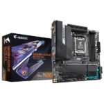 Gigabyte B650M Aorus Elite AX (WIFI) M-ATX AMD Motherboard, Black - (B650M-AORUS-ELITE-AX)