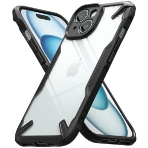 Ringke iPhone 15 Plus Back Cover Case | Fusion X - Black