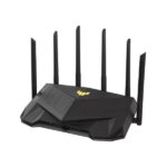 ASUS TUF Gaming AX5400 Dual Band WiFi 6 Extendable Gaming Router, Gaming Port, Mobile Game Mode, Port Forwarding, Aura RGB, Instant Guard, VPN, AiMesh Compatible
