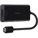 Belkin Active USB-C to HDMI Adapter 4K HDR Compatible, Black