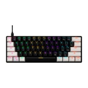 Gamdias Aura GK2 60 Percent Tactile Red Switches Mechanical Gaming Keyboard