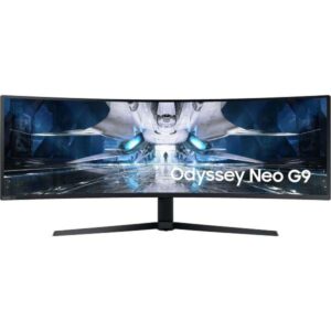 Samsung Odyssey G9 49 Inch QHD Ultra Wide Gaming Monitor (LS49AG950NWXXL) White