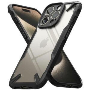 Ringke iPhone 15 Pro Max Back Cover Case | Fusion X - Black