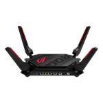 ASUS ROG Rapture GT-AX6000 Dual-Band WiFi 6 Extendable Gaming Router, Dual 2.5G Ports, Triple-level Game Acceleration, Mobile Game Mode, Aura RGB, AiMesh Compatible ASUS ROG Rapture GT-AX6000 Dual-Band WiFi 6 Extendable Gaming Router, Dual 2.5G Ports, Triple-level Game Acceleration, Mobile Game Mode, Aura RGB, AiMesh Compatible