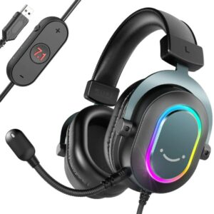 Fifine Ampligame H6 Surround Sound Gaming Over-Ear Headphone